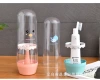 Cartoon creative travel mouthwash cup toothbrush, portable plastic toothbrush, toothpaste set, toothbrush, washbasin cup storage box details Picture